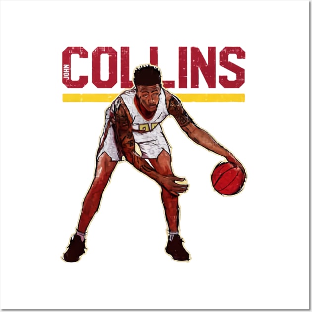 John Collins Atlanta Play Wall Art by MASTER_SHAOLIN